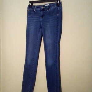 Hudson Jeans Girls 14 Straight Skinny Denim Blue
